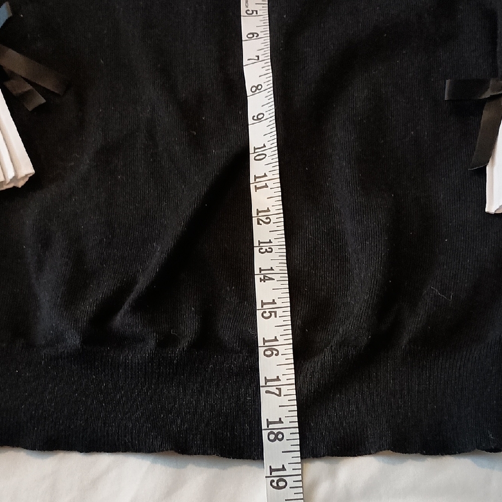 Nanette Lepore Classic Black Knit Top - Picture 5 of 5